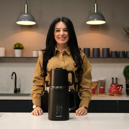 KOCHMASTER Dem Keyfi Pro Dijital Çay Makinesi 1.5L 1.1L