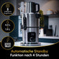 Kochmaster Samowar, Edelstahl, Warmhaltefunktion, 4.0 + 1.0 Liters, Temperaturregelung Teekocher